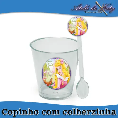 Copinho P/ Brigadeiro - Bela Adormecida
