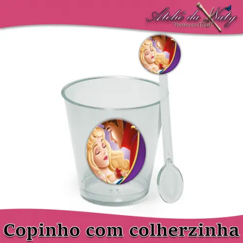 Copinho p/ Brigadeiro - Bela Adormecida