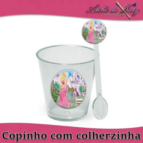 Copinho p/ Brigadeiro - Bela Adormecida