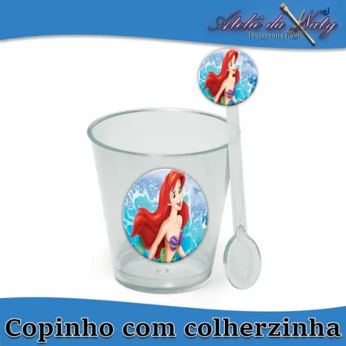 Copinho p/ Brigadeiro - Pequena Sereia