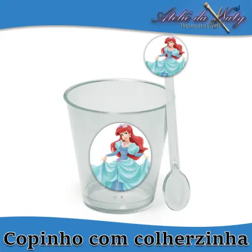 Copinho p/ Brigadeiro - Pequena Sereia