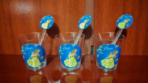 Copinho para Brigadeiro - Bela e a Fera