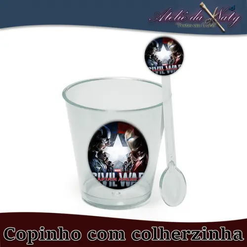 Copinho Para Brigadeiro - Guerra Civil