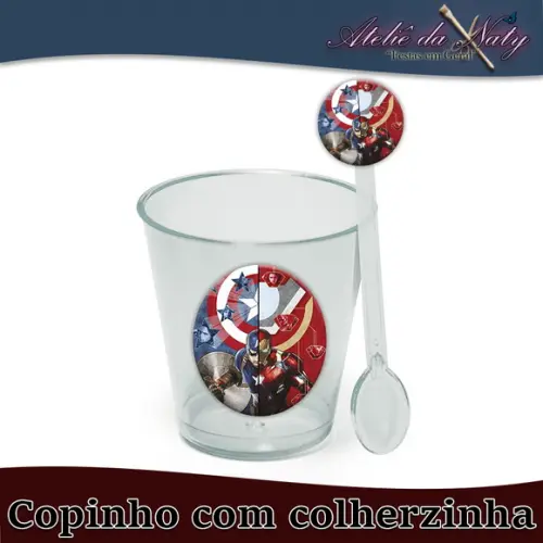Copinho Para Brigadeiro - Guerra Civil