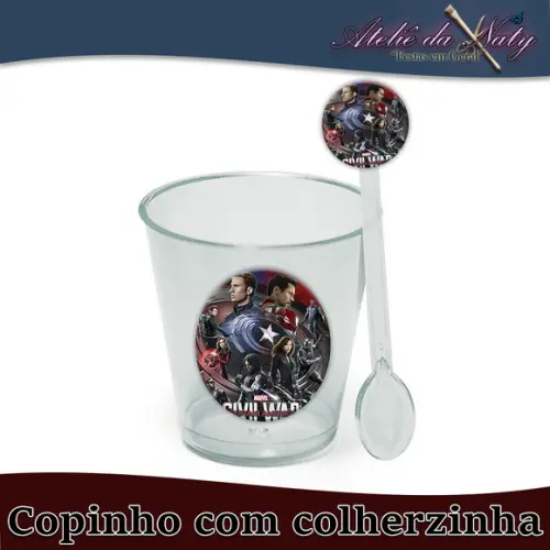 Copinho Para Brigadeiro - Guerra Civil