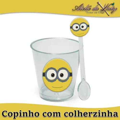 Copinho Para Brigadeiro - Minions