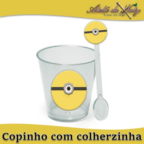 Copinho Para Brigadeiro - Minions