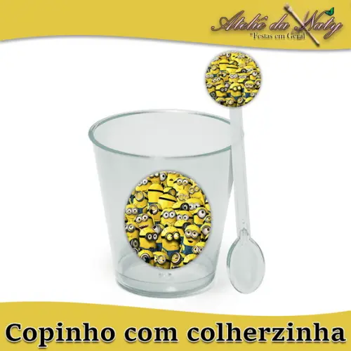 Copinho Para Brigadeiro - Minions