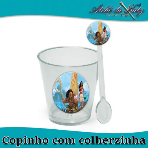 Copinho Para Brigadeiro - Moana