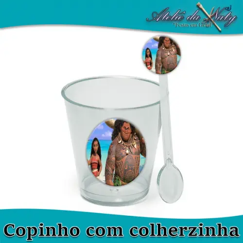 Copinho Para Brigadeiro - Moana
