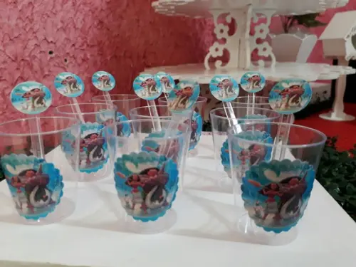 Copinho para Brigadeiro - Moana