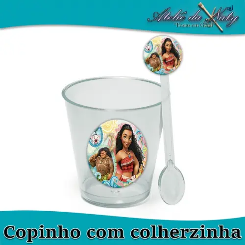 Copinho Para Brigadeiro - Moana