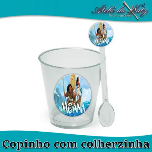 Copinho Para Brigadeiro - Moana