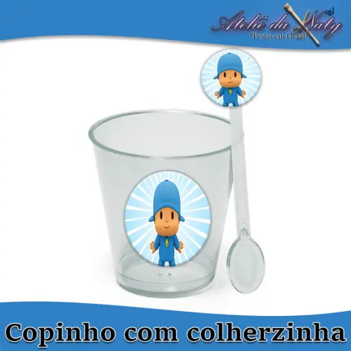 Copinho para Brigadeiro - Pocoyo