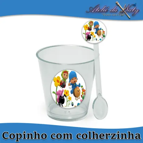 Copinho para Brigadeiro - Pocoyo