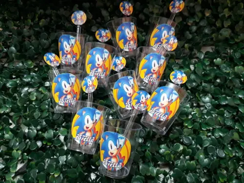 Copinho para Brigadeiro - Sonic