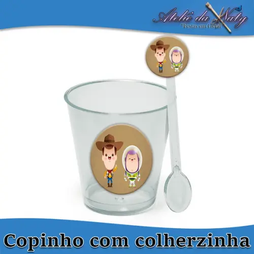Copinho para Brigadeiro - Toy Story