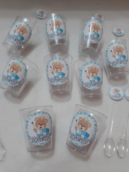 Copinho para Brigadeiro - Ursinho Princípe