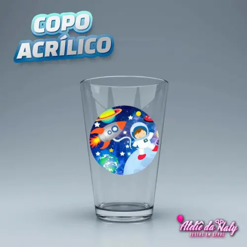 Copo Acrílico - Astronauta