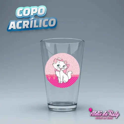 Copo Acrílico - Marie