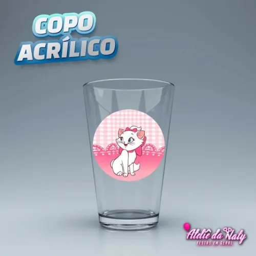 Copo Acrílico - Marie