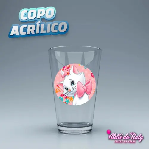 Copo Acrílico - Marie