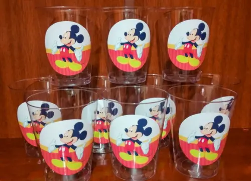 Copo Acrílico - Mickey Mouse