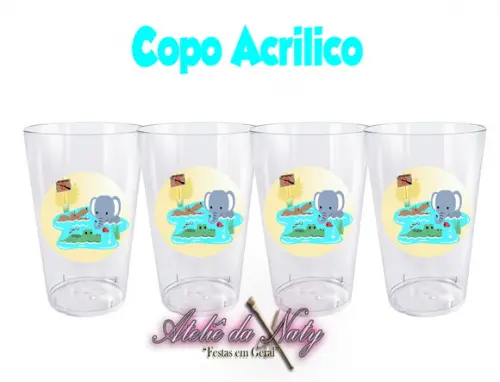Copo Acrílico - Safari