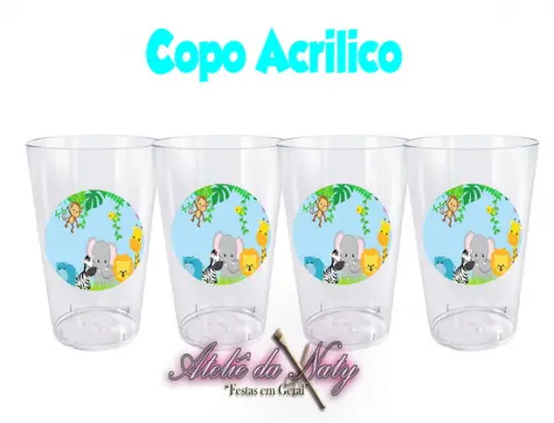 Copo Acrílico - Safari