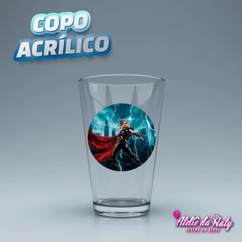 Copo Acrílico - Thor