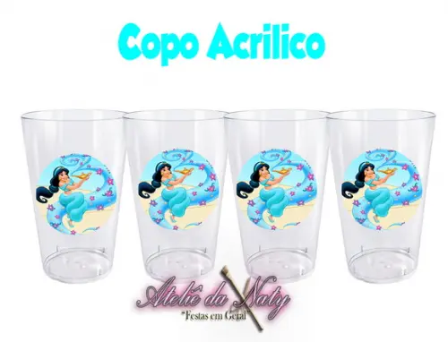 Copo Acrílico 300 ml - Jasmine