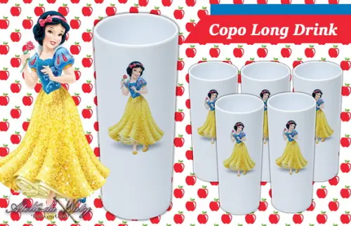 Copo Long Drink - Branca de Neve