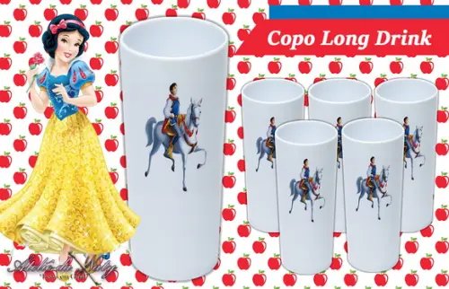 Copo Long Drink - Branca de Neve