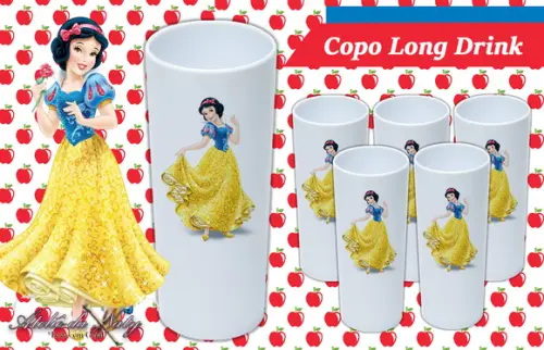 Copo Long Drink - Branca de Neve