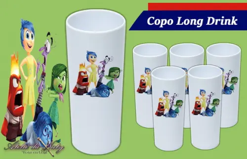 Copo Long Drink - Divertidamente