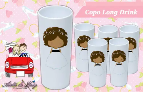 Copo Long Drink - Casamento