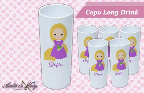 Copo Long Drink - Enrolados