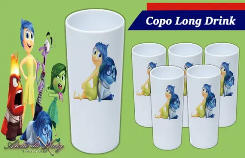 Copo Long Drink - Divertidamente