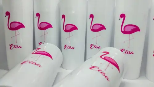 Copo Long Drink - Flamingo