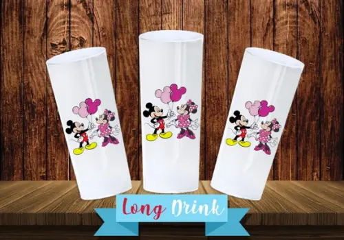 Copo Long Drink - Mickey e Minnie