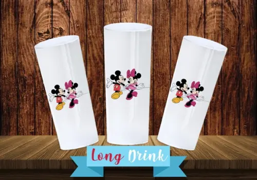 Copo Long Drink - Mickey e Minnie