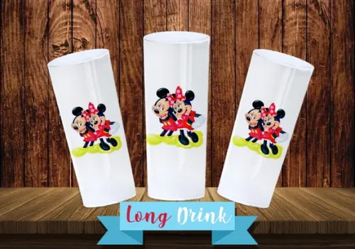 Copo Long Drink - Mickey e Minnie