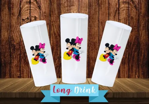 Copo Long Drink - Mickey e Minnie