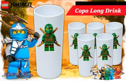 Copo Long Drink - NinjaGo