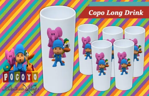 Copo Long Drink - Pocoyo