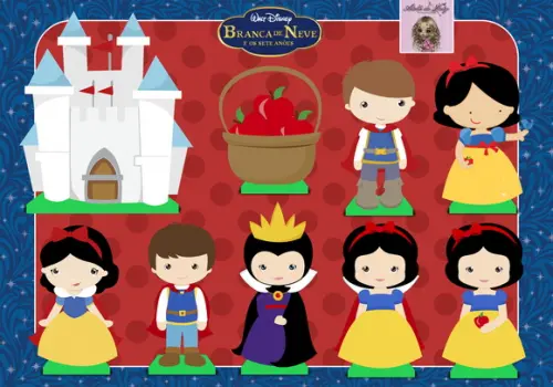 Display de Festa - Branca de Neve