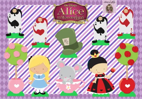 Display de Festa - Alice