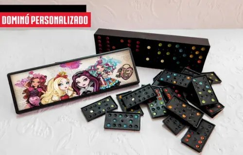 Dominó Personalizado - Ever After High