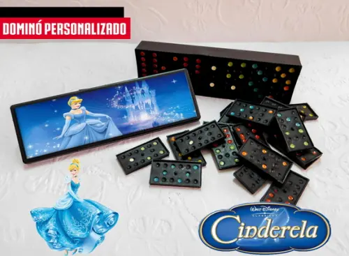 Dominó Personalizado - Cinderela