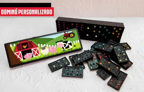 Dominó Personalizado - Fazendinha